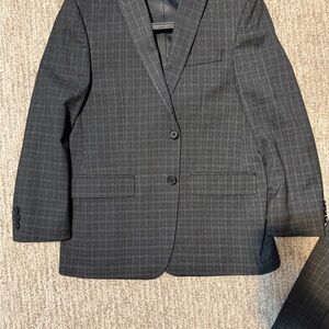 Brooks Brothers Dark Gray Checkered Blazer & pants